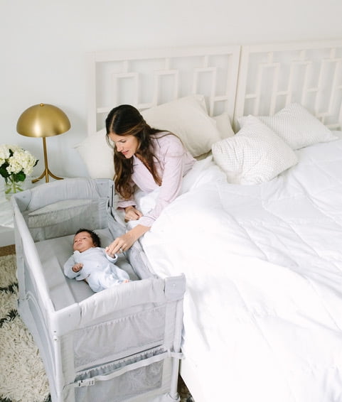 Arm's reach co sleeper safety online