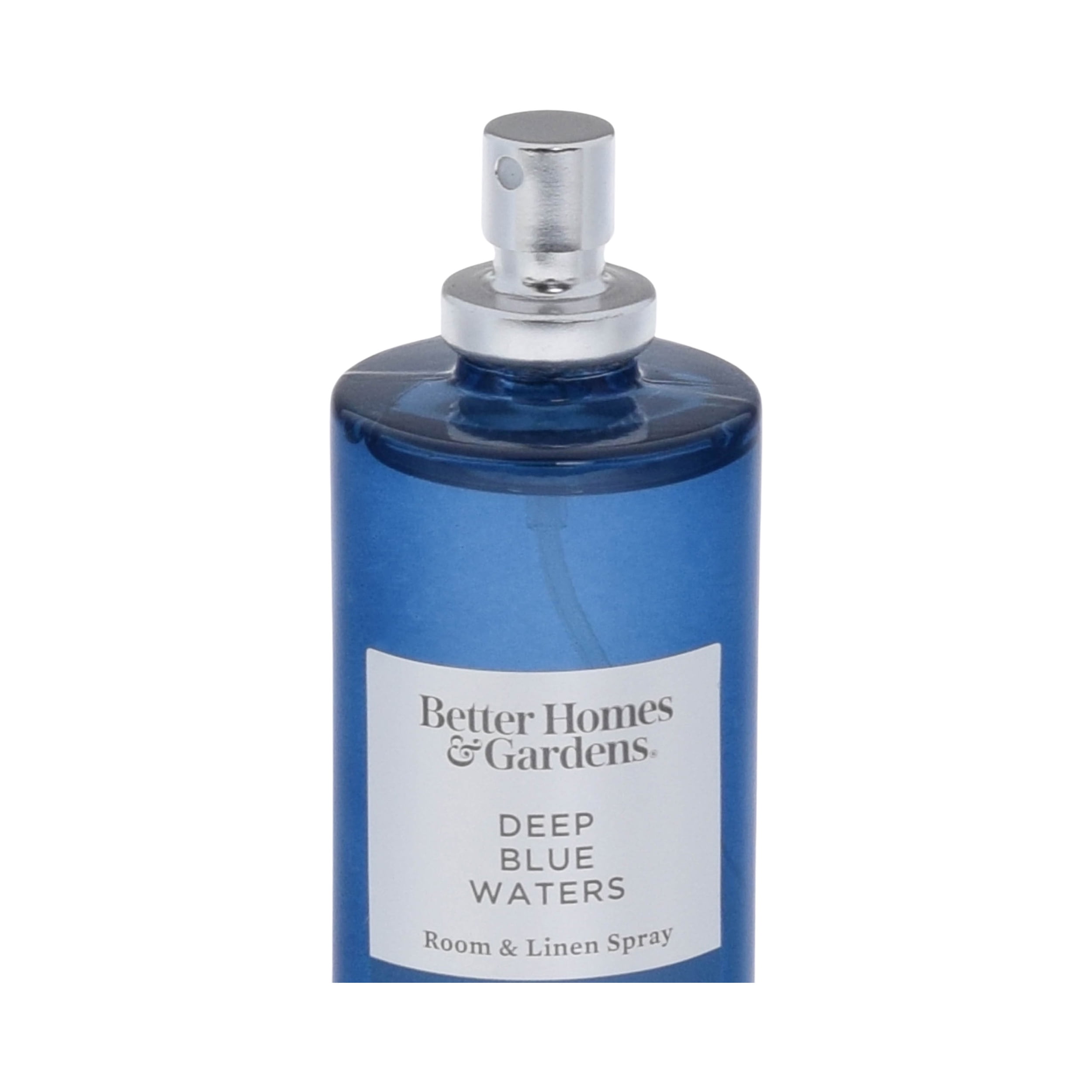 Better Homes and Gardens Deep Blue Waters Scented Room and Linen Spray 3.38 Fl Oz (100mL).