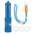 thumbnail image 2 of Linterna de Buceo de 1200 Lúmenes Linterta de Seguridad para Buceo para Submarinos, Aguas Profundas, Snorkel Y Actividades Subacuticas, 2 of 7
