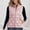 Pink, variant on Nmnitkp Womens Puffer Vest Sleeveless Lightweight Winter Jackets Quilted Zip Up Coats Stand Collar Padded Outerwear Vests Red,2XL