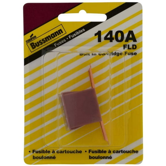BUSSMANN FLD-140 - 140 Amp Bolt-On Fusible Link With 9/16 Terminals- Blue- 12Vdc- One Per Polybag (Pack of 1)