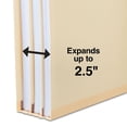thumbnail image 4 of Staples Paperboard Classification Folders 2/5 Top Tab Ltr 2 Div Manila 10/BX TR384872/384872, 4 of 5
