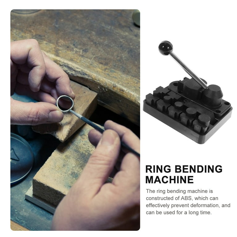 Ring Making Tools Kit, Steel Ring Mandrel Set, Ring Coiling Pliers