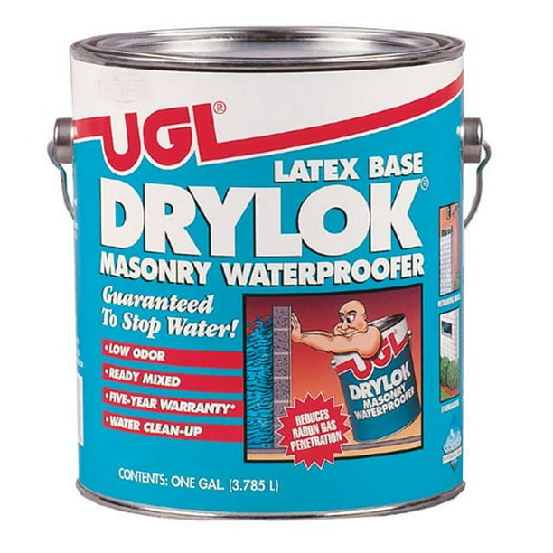 drylok masonry gray waterproofer latex gallon gilsonite base pack united