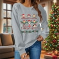 thumbnail image 2 of Winter Saving Talove Long Sleeve Shirts for Women Graphic Printed Sweatshirt Women Fall Clothes Fashion Fall Tops Long Sleeve Womens Tops Plus Size Dressy Casual Christmas Shirts, 2 of 6