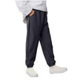 thumbnail image 2 of Piuwrlz Gray Sweatpants Toddler Boys Cotton Jogger Pants Long Pant Gray Size 2 Years, 2 of 5