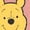 DESERT PINK, variant on Winnie the Pooh - Pooh Faces - Youth Girls Fitted Short Sleeve T-Shirt