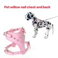 thumbnail image 3 of Harnais en Cuir Clouté pour Chiot, Gilet pour Petites Races, 3 of 5