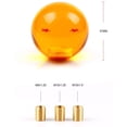 thumbnail image 2 of Dragon Ball Manual Gear Stick Shift Knob Universal Gear Shifter Knobs con adaptador Se adapta a la mayoría de los automóviles (2 estrellas) WD.WDQZL Hogar, 2 of 7