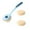 Blue, variant on Tainini Dish Brush Set with Bamboo Handle, Kitchen Scrub Brush for Cleaning Dish, Scrubber with Soft Bristles Includes: 1x Dishwashing Brush, 2x Replacement Brush Heads