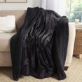 thumbnail image 2 of Manta Genteele Sherpa Super Soft de 130 x 150 cm, color negro, 2 of 6