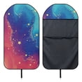 thumbnail image 6 of Chririnla Car Seat Towel Cover, Compatible with Truck Seat Van, Terry Cloth Car Seat Cover for SUVs Cars Sweat Absorbed, Gradient Galaxy Gold Star, 6 of 7
