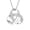 Silver, variant on Xuemjiao Necklaces for Women 2024 Unlimited Diamond Pendant Necklace Necklace (Silver,One Size)
