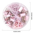 thumbnail image 4 of Clips para carpetas,clips para carpetas,abrazaderas pequeñas de varios tamaños,suministros de oficina,72 piezas,kits de clips para carpetas de colores,kits de clips para carpetas de varios, 4 of 5