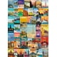 thumbnail image 1 of Rompecabezas PICKFORU Vintage World Travel 1000 piezas, 1 of 8