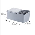 thumbnail image 2 of Contenedor de almacenamiento de inducción inteligente Gloria Organizador de almacenamiento Gris + Batería, 2 of 6
