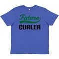 thumbnail image 3 of Inktastic Future Curler Kids Curling Sports Youth T-Shirt, 3 of 5