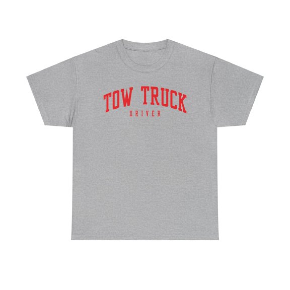 Tow Truck Driver Shirt Gifts Tshirt Tee Crew Neck