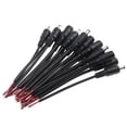 thumbnail image 3 of Encendiendo Lámpara 10pcs 5.5x2.1 DC macho/hembra enchufe cable conector para tira de luz LED (B), 3 of 7