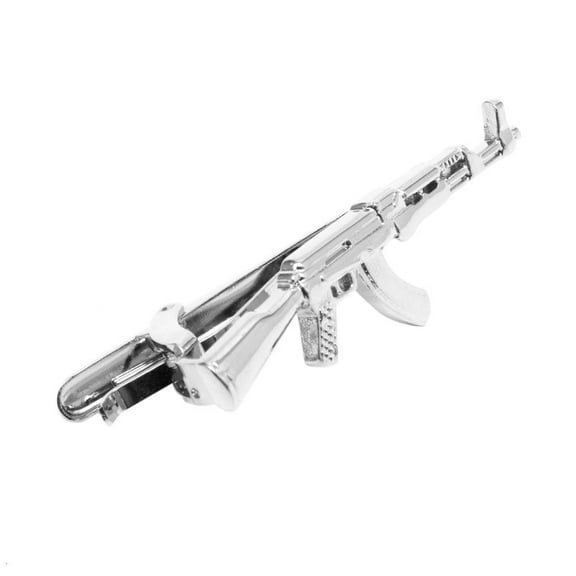 WE-POLUJ Stylish Men Vintage Tie Clip Necktie Tie Clip Bar Clasp Guitar Glasses Anchor