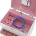 thumbnail image 5 of Jewelkeeper Personalize-Your-Own White Musical Ballerina Jewelry Box with 2 Pullout Drawers, You are My Sunshine Tune, 5 of 5