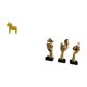 thumbnail image 5 of Figura de escritorio, estatua artesanal, figura de caballo Dalecarlian, estatuas de pensadores, arte abstracto para sala de estar, oficina, estudio, a, 5 of 8