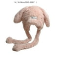 thumbnail image 3 of lanema Thicken Windproof Beanie Plush Rabbit Ear Shape Trapper Hat for Adult Teens, 3 of 19