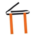 thumbnail image 2 of Cinturón de fútbol Bandera de rugby Cinturón de cintura cinturón de cintura, suministros deportivos ajustables para juegos de equipo de entrenamiento Naranja, 2 of 10