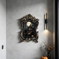 thumbnail image 4 of Feledorashia Gothic Shadow Box, Baroque Display Frame, Ornate Hollow Frame for Dried Flowers Keepsakes and Halloween Decor, Resin Frame with Sculpted Scrollwork Deep Cavity and Vintage Border, 4 of 6