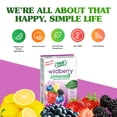 thumbnail image 4 of True Lemon Wildberry Lemonade Drink Mix Powder, 10 Calories, No Artificial Sweeteners, 10 Count Box, 4 of 11