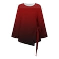 thumbnail image 3 of Heiheiup Robes pour Femmes 2024 Automne/hiver Dames Imprimé Ample Col Rond Manches Longues, 3 of 3