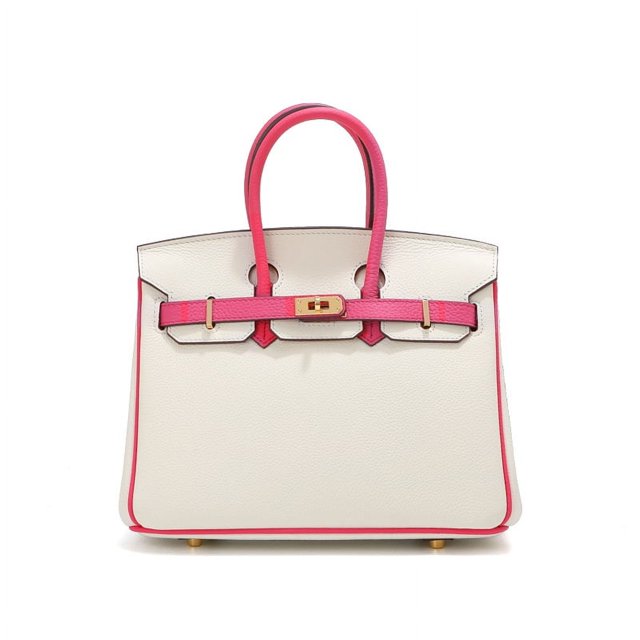 Sac à Main Élégant pour Femmes - Cuir de Vachette Premium, Style Polyvalent pour Toute Occasion, Sophistication Intemporelle & Mode-30cm-Blanc et Rouge