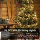 thumbnail image 2 of Fairy Lights Dailyart 300 LED cálidos, 8 modos, control remoto de 8 m, enchufe 120 V, 2 of 7