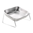 thumbnail image 3 of Comedero para Mascotas Elevado de Acero Inoxidable Soporte Firme Y Ergonómico Base Antideslizante Resistente Al Desgaste Cuenco Extraíble Y Fácil de L, 3 of 9