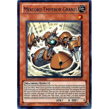 Yu-Gi-Oh Shonen Jump Single Card Ultra Rare Meklord Emperor Granel JUMP-EN052