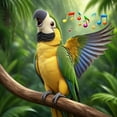 thumbnail image 2 of SharkTRUE Talking Parrot Toy Flaps Wings While Learning To Speak Repeats Words Like A Parrot Electric, 2 of 8