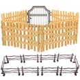thumbnail image 3 of 1 Set of Plastic Fence Toy Miniature Farm Fence Toy Fence Panel Farm Fence Miniature Fence Model, 3 of 10