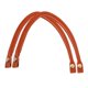 thumbnail image 1 of Brown Color DIY Tote Bag Handles 2Pcs Handbag Grip Handles Ideal For Various Occasions Sturdy Reliable Replacement Handle, 1 of 5