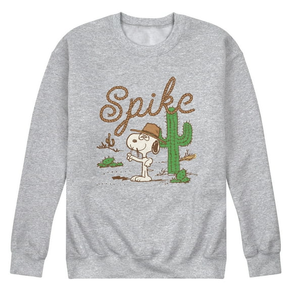 Peanuts - Spike Desert - Men's Long Sleeve Crew Fleece Sweatshirt