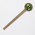 thumbnail image 2 of St. Patrick's Day Bookmarks: Lace Bookmark in Antique Bronze - Gift for Readers and Book Lovers, 2 of 5