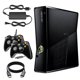 thumbnail image 1 of Xbox 360 S 250GB Video Game Console Bundle with  2 replacement Controllers - Refurbished, 1 of 5