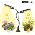 thumbnail image 1 of LED Plant Grow Light,132 LED Full Spectrum Plant Grow Lamp, 3-Head 360 Degree Gooseneck Plant Grow Lights with Auto ON/Off Timer, Adjustable Brightness for Indoor Plants (Warm Yellow Light), 1 of 7