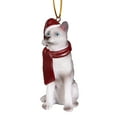thumbnail image 6 of Design Toscano Siberian Huskey Holiday Dog Ornament Sculpture, 6 of 8
