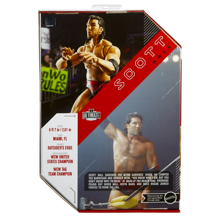 スポーツ Mattel WWE Elite Ultimate Scott Hall Scott Hall - WWE Ultimate Edition Ringside Exclusive Mattel WWE