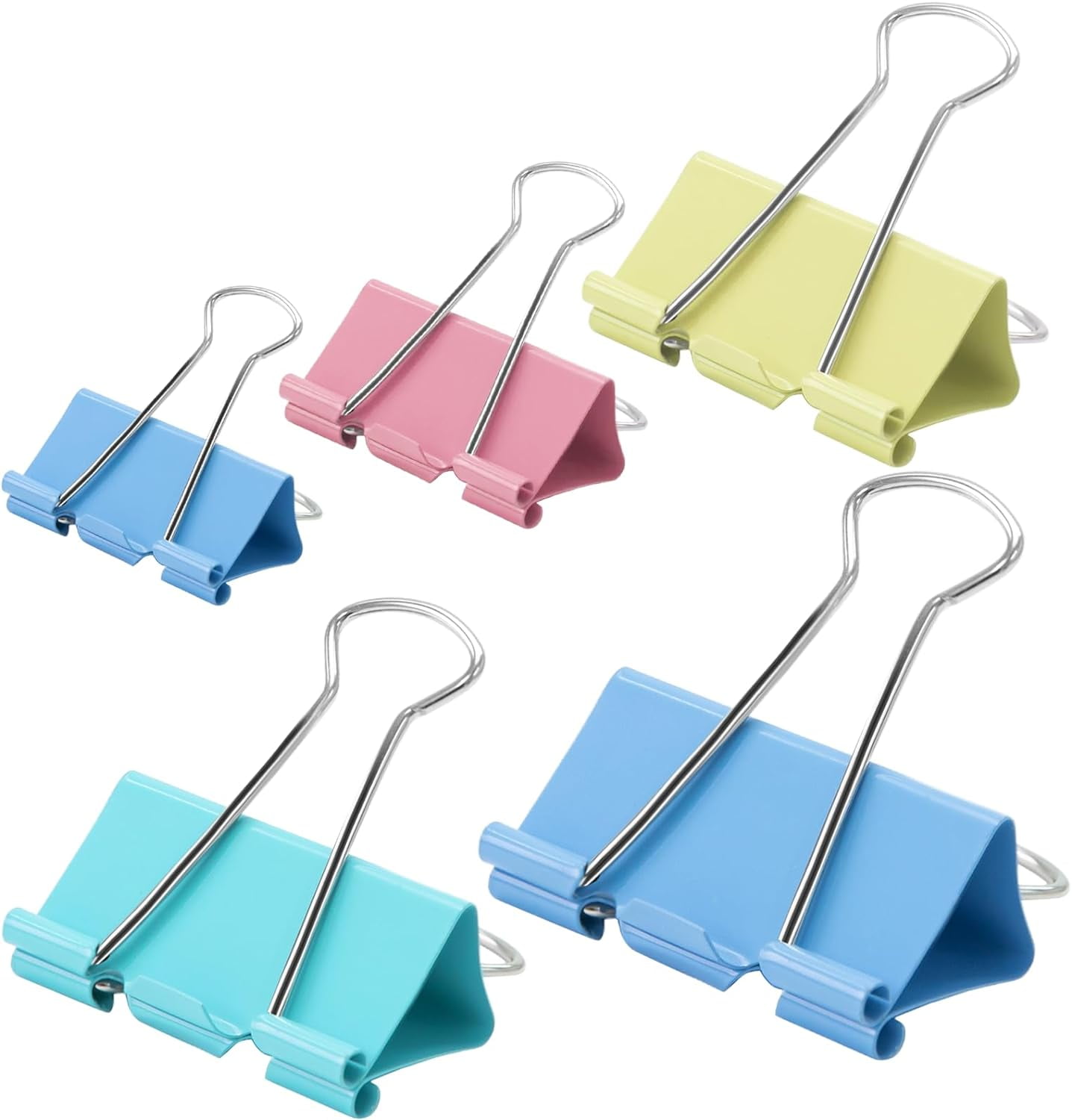 EcoNesxp Color binders Home and school supplies Various colors and sizes available Paper binders 100 color binders Great for office Metal color binders