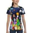 thumbnail image 6 of Boys Girls Battle for Dream Island Bfdi 3D Graphic T-Shirts Short Sleeve Tees Shirt for Kids, 6 of 7