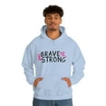 thumbnail image 5 of Brave And Strong Women Male Unisex Heavy Blend™ Hooded Sweatshirt, 5 of 9
