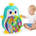 thumbnail image 1 of Pinguino musical para niños pequeños ToddlerCley, 5 temas, sonido y luz, 1 of 6