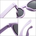 thumbnail image 4 of Ticikt Round Polarized Sunglasses Cute Sunglasses for Children 0 to 3 Years Old, Ideal for Beach Holiday,Color:Black, 4 of 6
