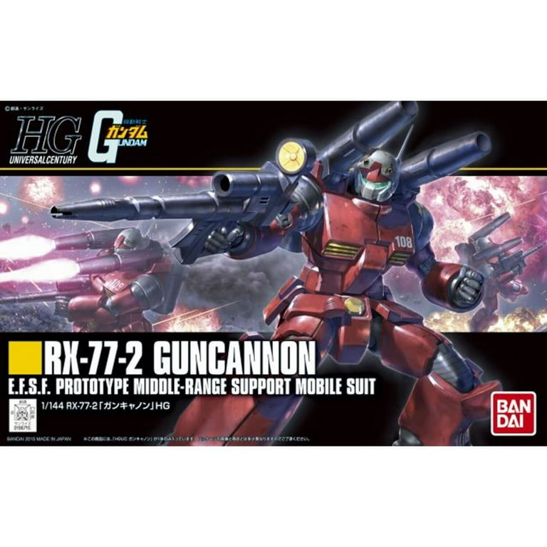 その他 BANDAI/RX-77-2GUNCANNON Amazon.com: Bandai Hobby HGUC 1/144#1 RX-77-2 Gun Cannon